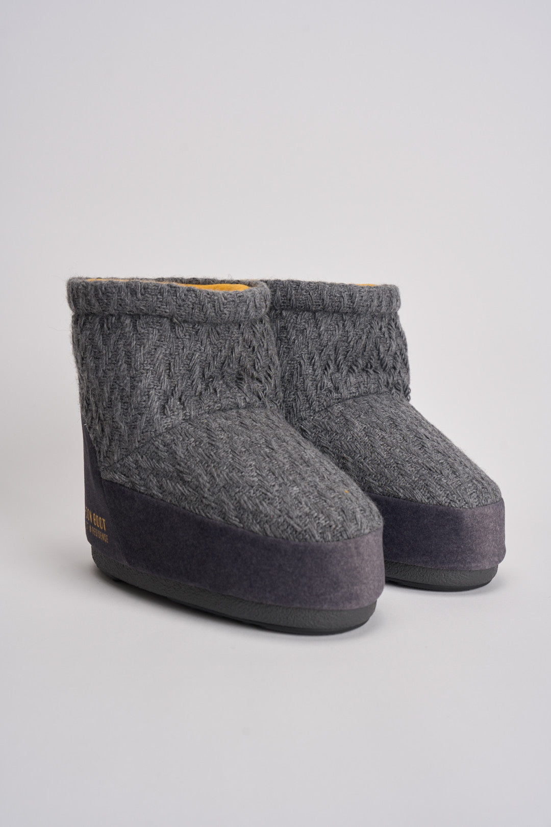 Stivale donna da neve in maglia grigio 1409750 H019GREY MOON BOOT 