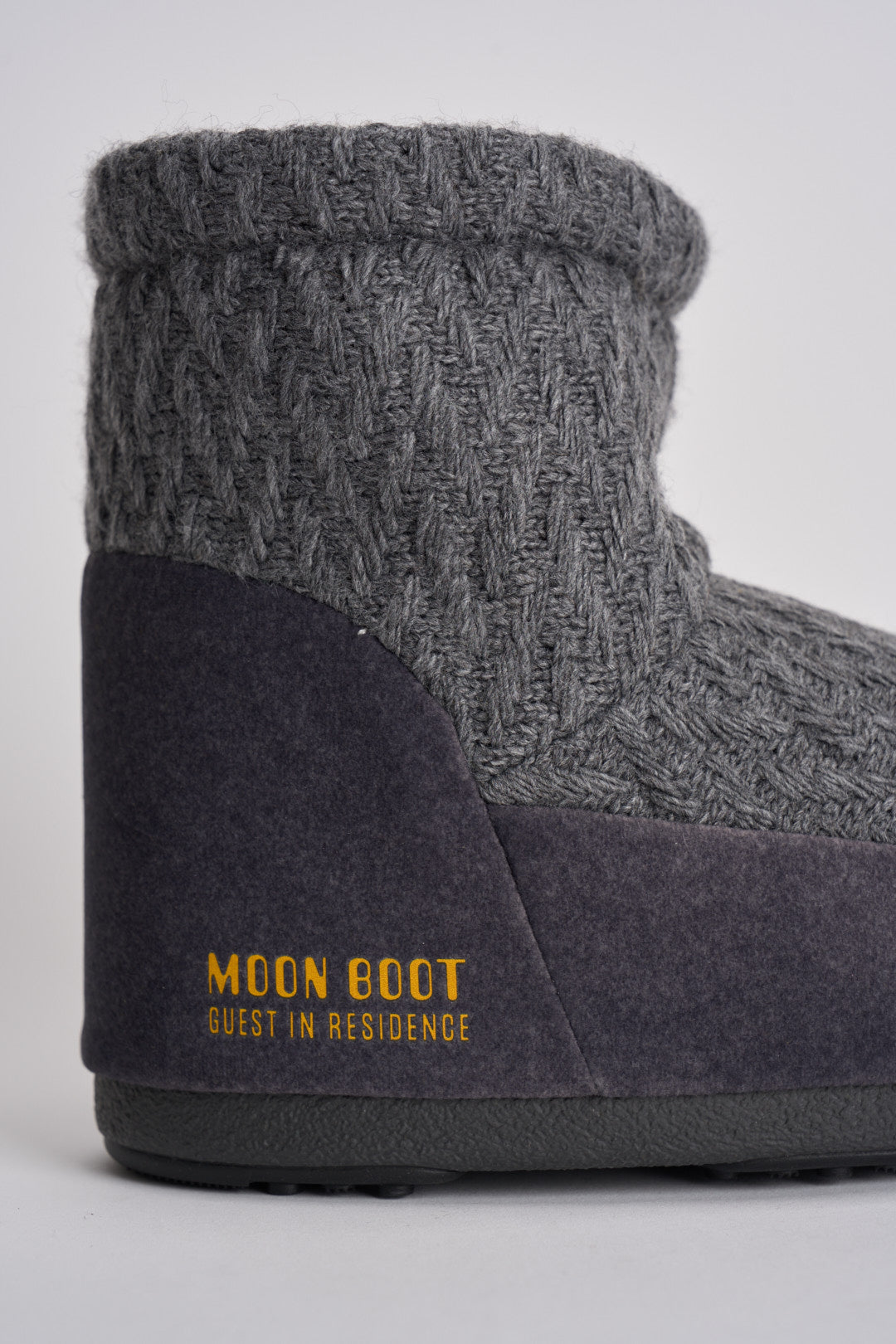 Stivale donna da neve in maglia grigio 1409750 H019GREY MOON BOOT 