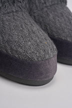 Stivale donna da neve in maglia grigio 1409750 H019GREY MOON BOOT 