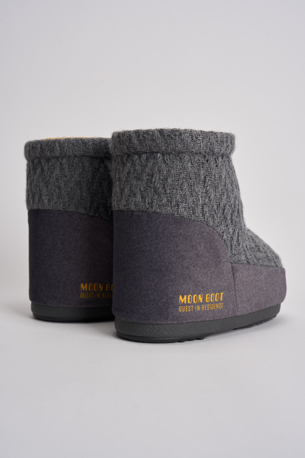 Stivale donna da neve in maglia grigio 1409750 H019GREY MOON BOOT 
