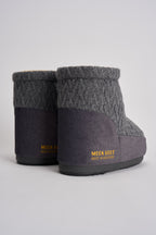 Stivale donna da neve in maglia grigio 1409750 H019GREY MOON BOOT 