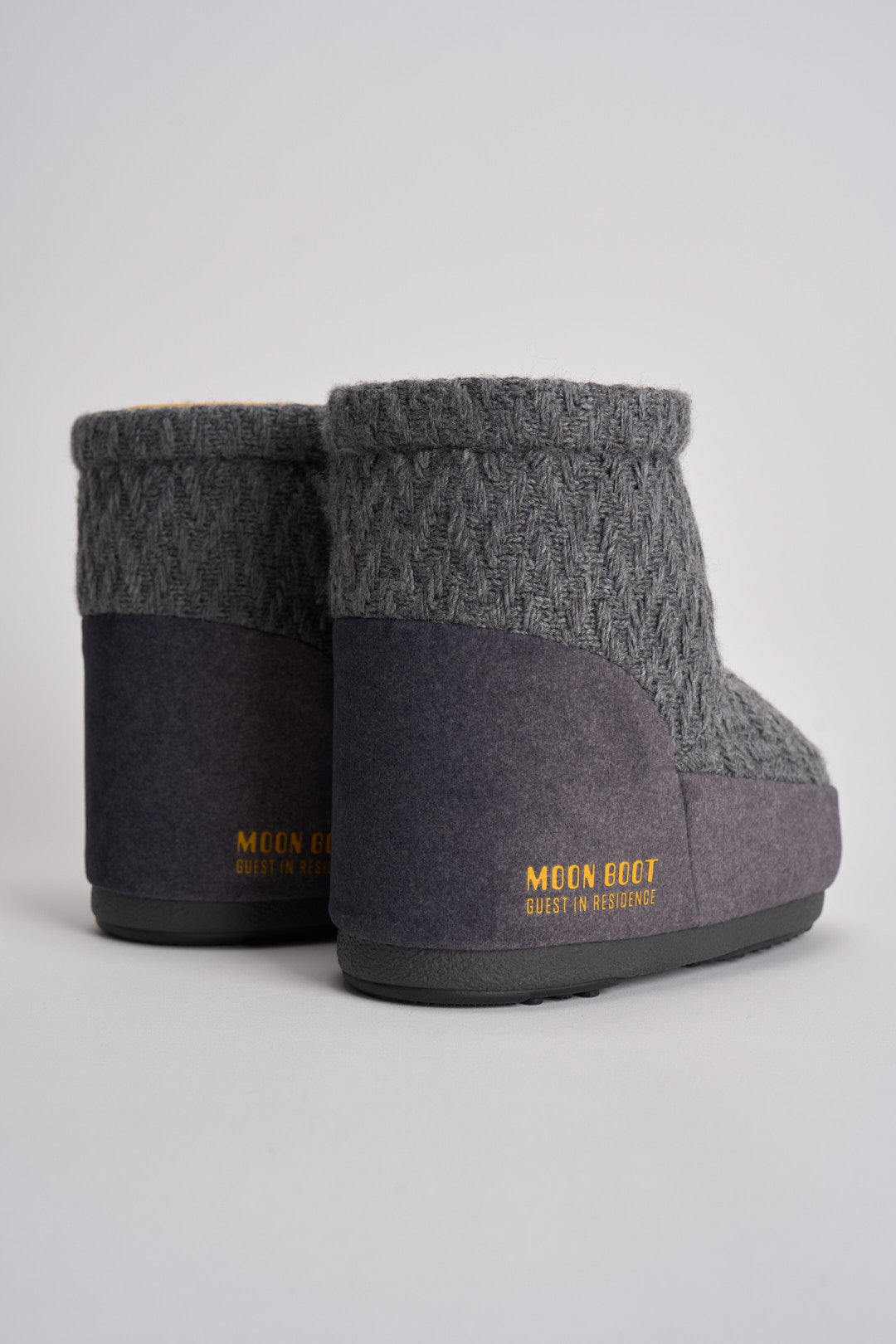 Stivale donna da neve in maglia grigio 1409750 H019GREY MOON BOOT 