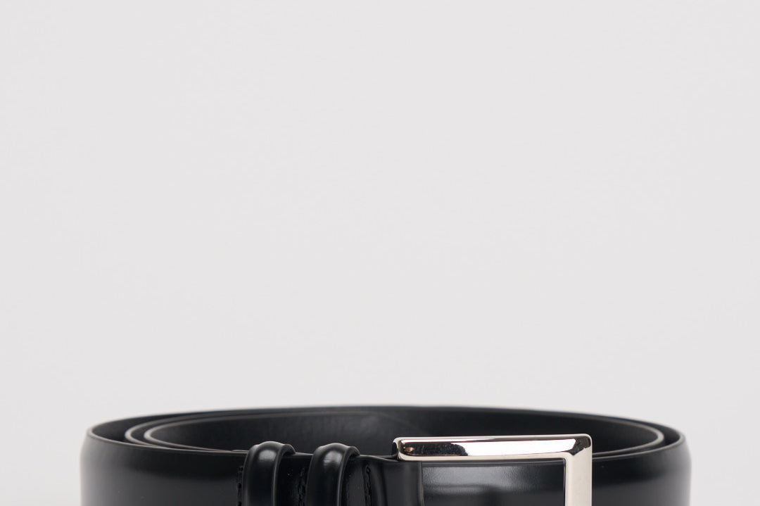 Cintura uomo Calf in pelle nera U03201CAF NERO ORCIANI 