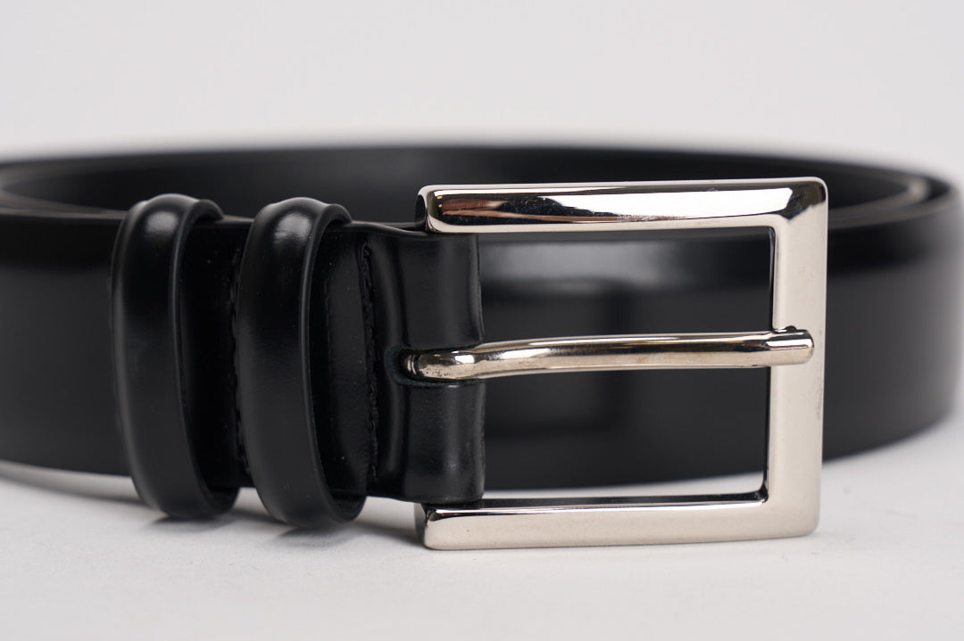 Cintura uomo Calf in pelle nera U03201CAF NERO ORCIANI 