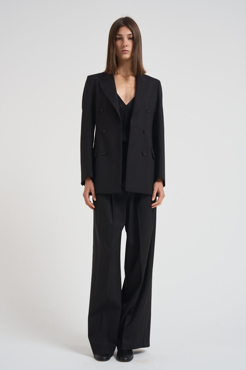 Giacca donna doppiopetto Liliuxy nera D420436 LILIUXY013NERO P.a.r.o.s.h. 