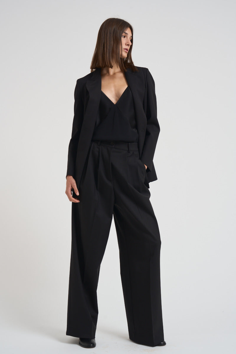 Giacca donna doppiopetto Liliuxy nera D420436 LILIUXY013NERO P.a.r.o.s.h. 