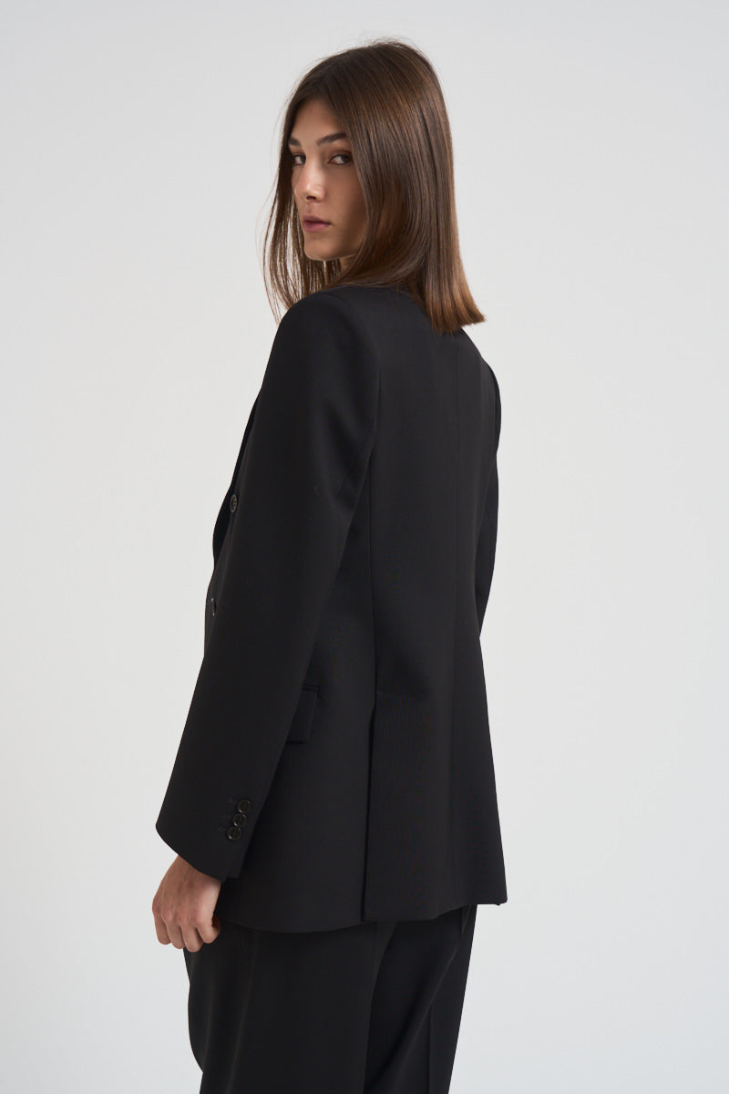 Giacca donna doppiopetto Liliuxy nera D420436 LILIUXY013NERO P.a.r.o.s.h. 
