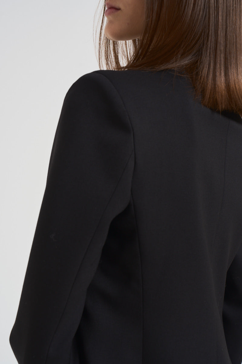 Giacca donna doppiopetto Liliuxy nera D420436 LILIUXY013NERO P.a.r.o.s.h. 