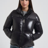 Piumino Goldin donna nero HWY038 0009 PYRENEX 