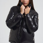 Piumino Goldin donna nero HWY038 0009 PYRENEX 