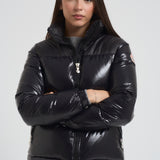 Piumino Goldin donna nero HWY038 0009 PYRENEX 
