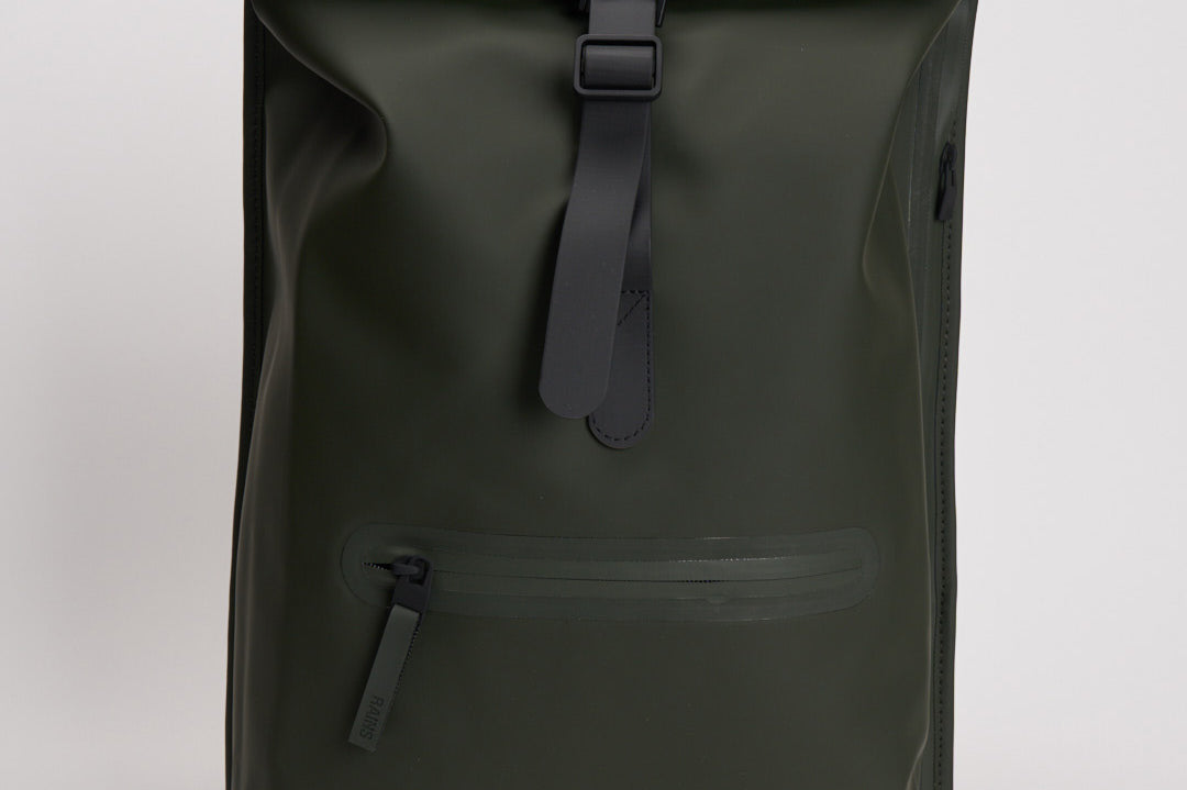 Zaino uomo impermeabile verde 13320 03 RAINS 