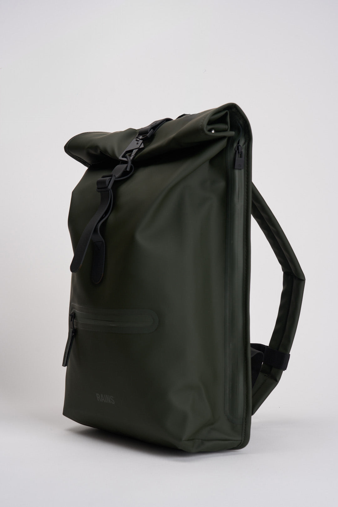 Zaino uomo impermeabile verde 13320 03 RAINS 