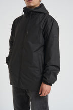 Giacca uomo impermeabile nera 15770 01 RAINS 