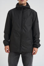 Giacca uomo impermeabile nera 15770 01 RAINS 