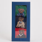 Set 3 calze fantasia Polo Bear natalizia 449P04717 001 RALPH LAUREN 