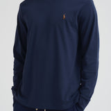 T-shirt uomo blu manica lunga 710760121 003 RALPH LAUREN 