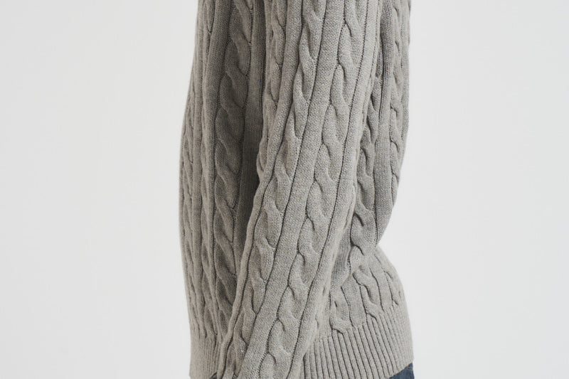 Maglia uomo girocollo grigia 710775885 013 RALPH LAUREN 