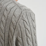 Maglia uomo girocollo grigia 710775885 013 RALPH LAUREN 