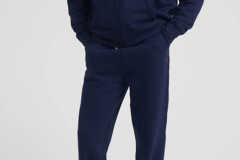 Felpa uomo blu con cappuccio 710813297 004 RALPH LAUREN 