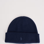 Berretto uomo blu in cashmere 710920660 001 RALPH LAUREN 