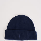 Berretto uomo blu in cashmere 710920660 001 RALPH LAUREN 