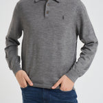 Polo in maglia uomo 710941104 003 RALPH LAUREN 