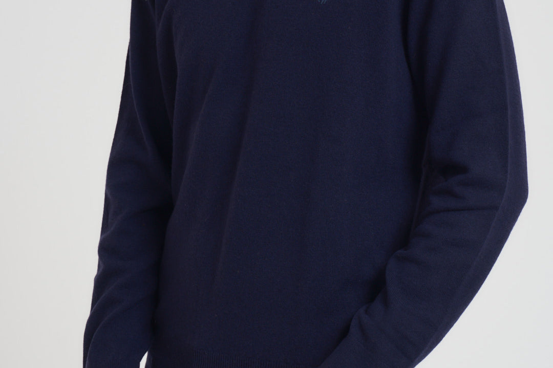 Maglia uomo girocollo blu 710974148 001 RALPH LAUREN 