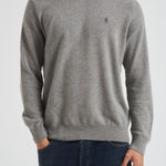 Maglia uomo girocollo grigia chiara 710974148 002 RALPH LAUREN 