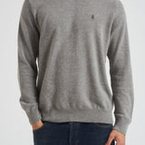 Maglia uomo girocollo grigia chiara 710974148 002 RALPH LAUREN 