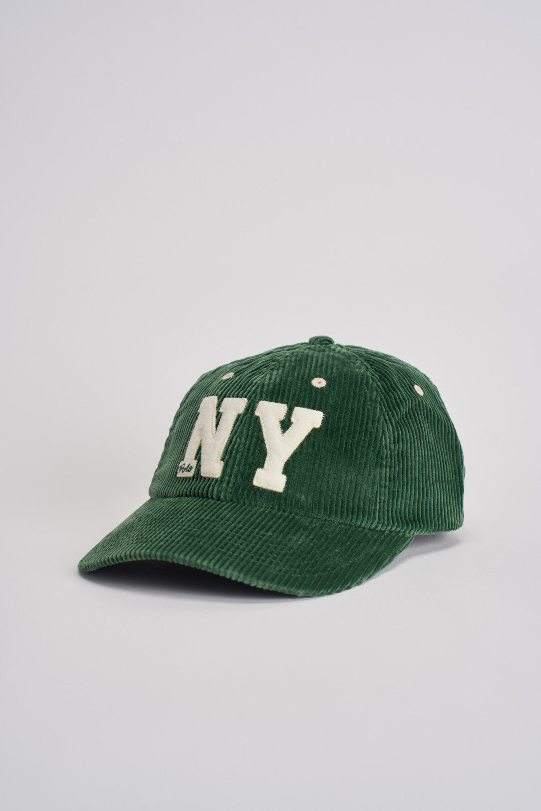 Cappello uomo baseball verde a costine NY 710979197 002 RALPH LAUREN 