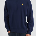 Felpa uomo girocollo blu 710P01523 002 RALPH LAUREN 