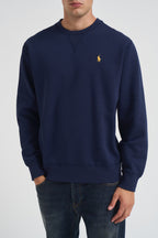 Felpa uomo girocollo blu 710P01523 002 RALPH LAUREN 