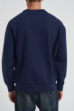 Felpa uomo girocollo blu 710P01523 002 RALPH LAUREN 