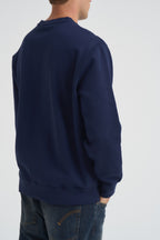 Felpa uomo girocollo blu 710P01523 002 RALPH LAUREN 