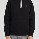 Felpa uomo con cappuccio nera 710P02442 002 RALPH LAUREN 