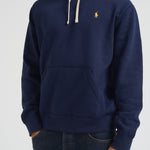 Felpa uomo con cappuccio blu 710P02442 003 RALPH LAUREN 