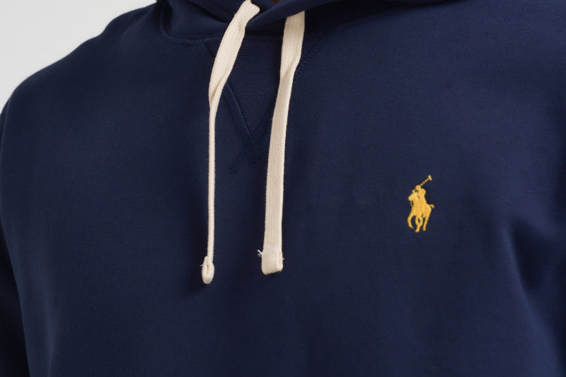 Felpa uomo con cappuccio blu 710P02442 003 RALPH LAUREN 