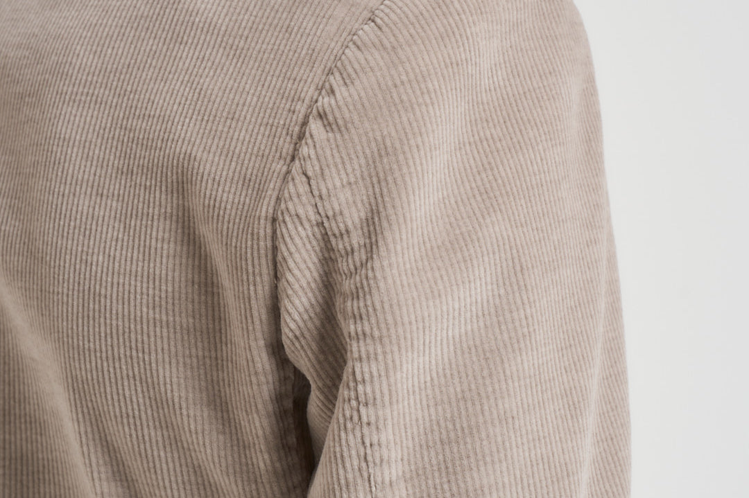 Giacca uomo doppiopetto in velluto grigio chiaro GL7251TL 387858P SANTANIELLO 