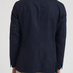 Giacca uomo monopetto blu scuro GL7297MF 293879B SANTANIELLO 