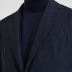 Giacca uomo monopetto blu scuro GL7297MF 293879B SANTANIELLO 