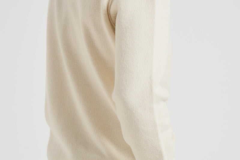 Maglia uomo girocollo panna 5100072 S00A3V0093 STONE ISLAND 