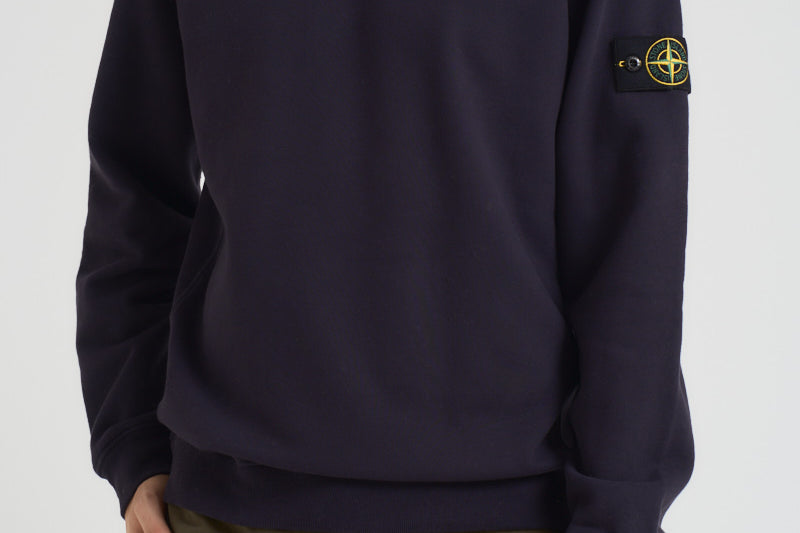 Felpa uomo girocollo blu 6100028 S0A20V0026 STONE ISLAND 