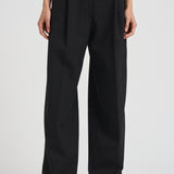 Pantalone donna in lana C3104 W0206BLACK THE LATEST 