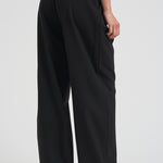 Pantalone donna in lana C3104 W0206BLACK THE LATEST 