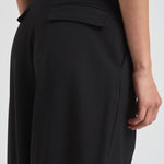 Pantalone donna in lana C3104 W0206BLACK THE LATEST 