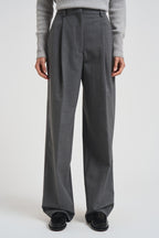 Pantaloni a gamba larga donna C3104 W0206MEDIUMGREY THE LATEST 