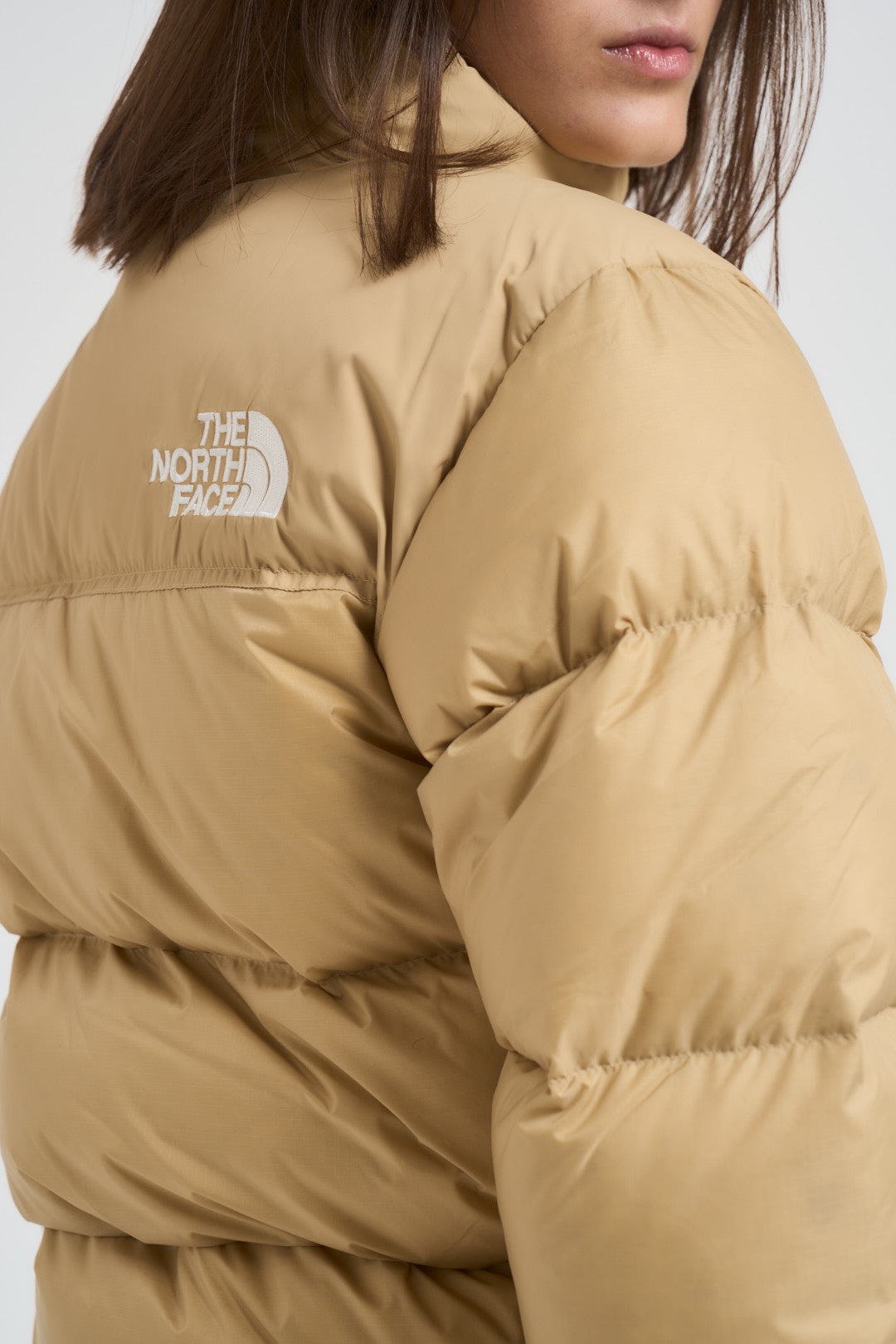 Giubbotto 1996 Retro Nuptse donna nocciola 3XEO GM3 THE NORTH FACE 