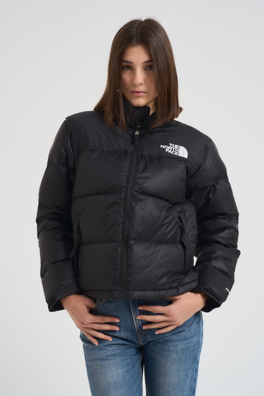 Giubbotto 1996 Retro Nuptse donna nero 3XEO GOF THE NORTH FACE 