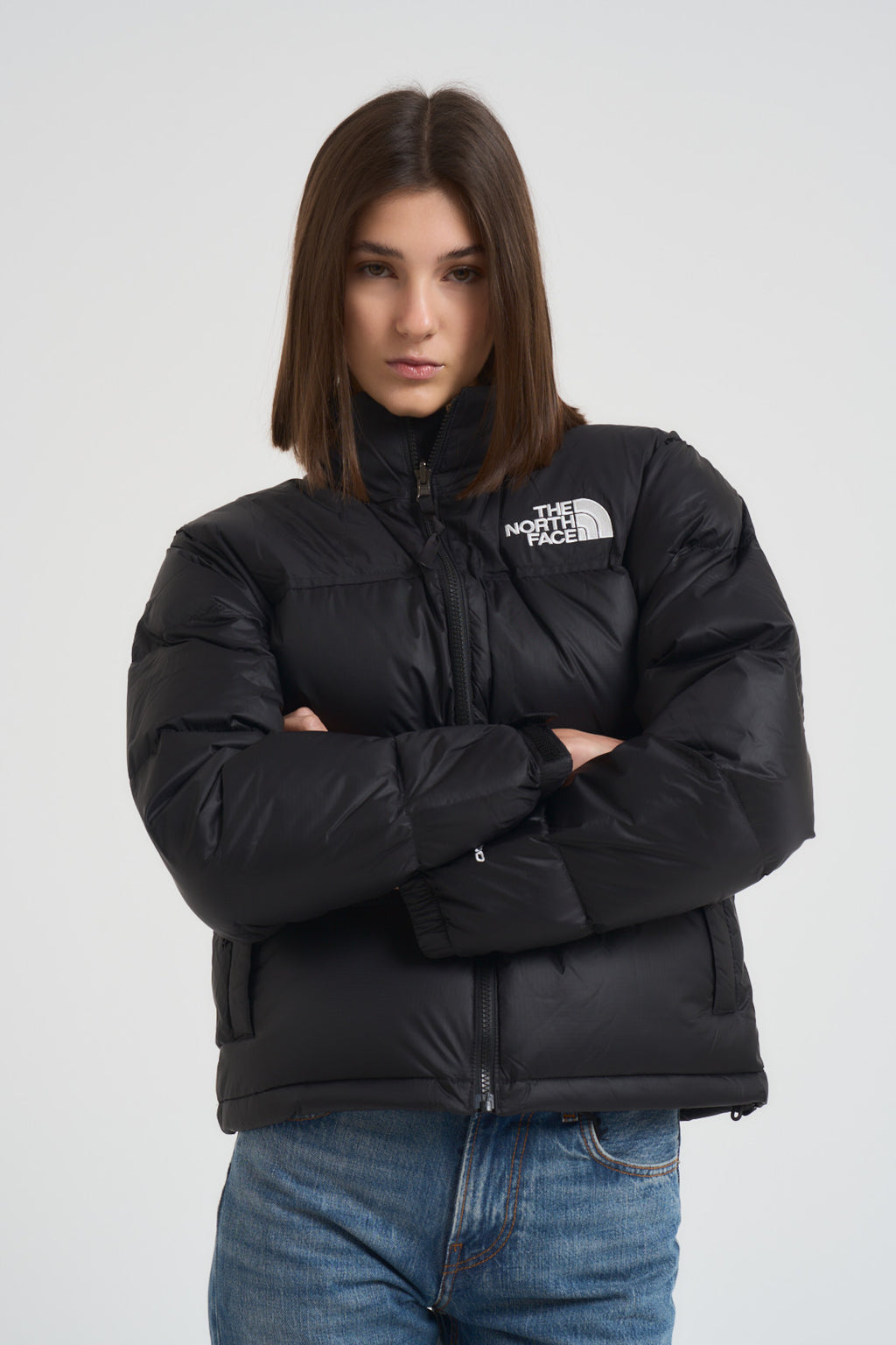 Giubbotto 1996 Retro Nuptse donna nero 3XEO GOF THE NORTH FACE 